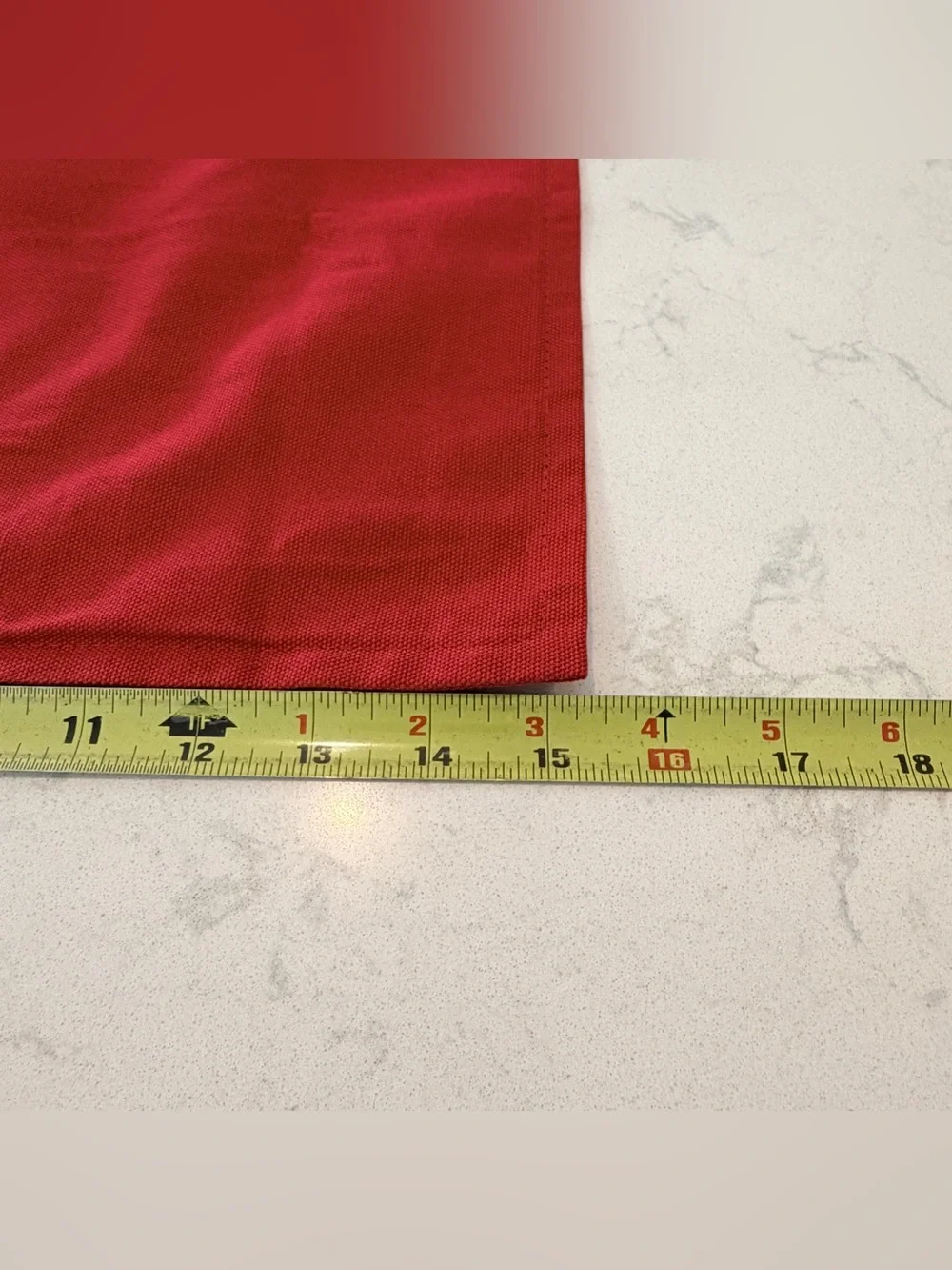 Lot of 4 Ikea Red Gurli Cushion Cover 16”x24” NWOT (Previously Used For Display)